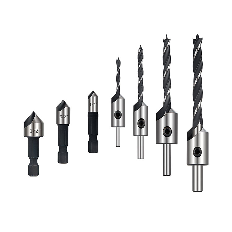 Countersink Drill Bit Set